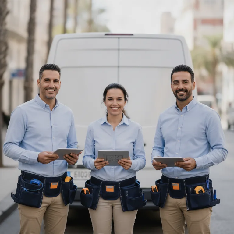 Agencia Inmobiliaria Comercial equipo en Madrid